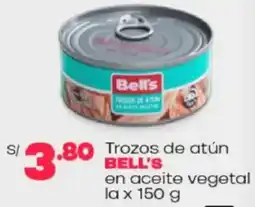 Plaza Vea Bell's trozos de atún oferta