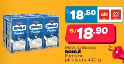 Plaza Vea Bonlé mezcla láctea familiar oferta