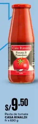 Plaza Vea Casa rinaldi pasta de tomate oferta