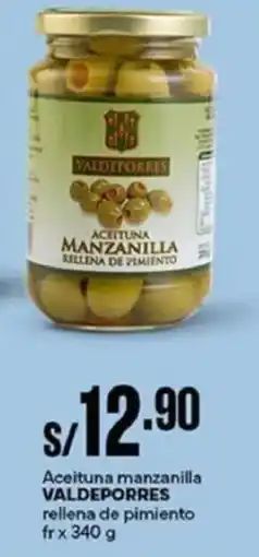 Plaza Vea Valdeporres aceituna manzanilla oferta