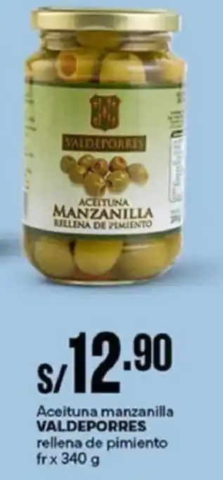 Plaza Vea Valdeporres aceituna manzanilla oferta
