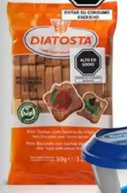 Plaza Vea Diatosta mini tostada clásico / integral oferta