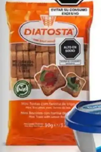 Plaza Vea Diatosta mini tostada clásico / integral oferta