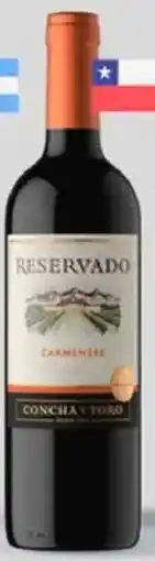 Plaza Vea Reservado concha y toro vino oferta