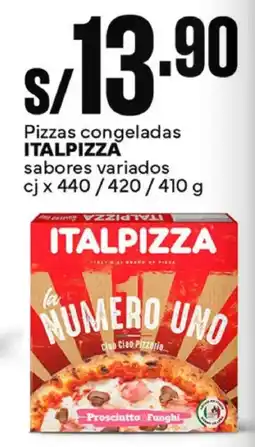 Plaza Vea Italpizza pizzas congeladas oferta