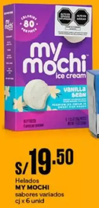 Plaza Vea My mochi sabores variados oferta