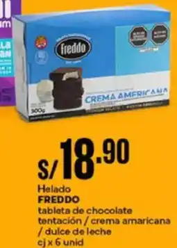 Plaza Vea Freddo helado oferta