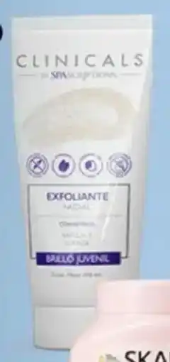 Plaza Vea Clinicals exfoliante facial oferta