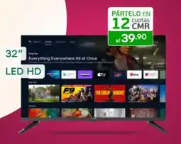 Tottus Kenwood televisor android tv 32" oferta