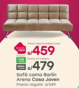 Tottus Casa joven sofá cama barlin arena oferta