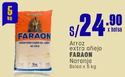 Makro Faraon arroz extra añejo naranja bolsa oferta