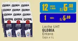 Makro Gloria leche uht entera oferta
