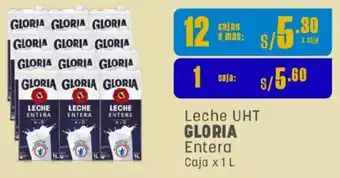Makro Gloria leche uht entera oferta