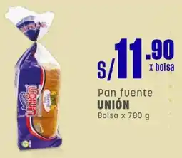 Makro Unión pan fuente bolsa oferta