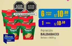 Makro Baldaracci panetón bolsa oferta