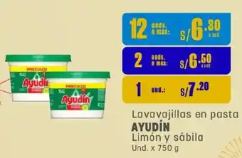 Makro Ayudín lavavajillas en pasta oferta