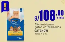 Makro Catchow alimento para gatos esterilizados bolsa oferta