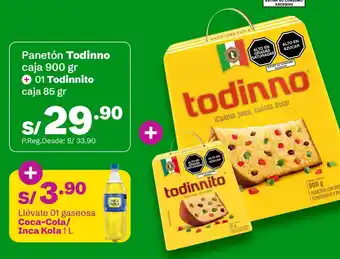Tambo Todinno panetón caja oferta