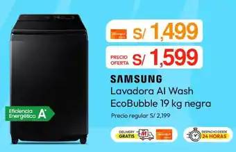 Metro Samsung lavadora al wash oferta