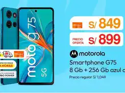 Metro Motorola smartphone G75 oferta