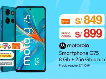 Metro Motorola smartphone G75 oferta