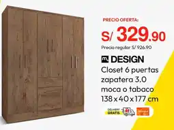 Metro Design closet oferta