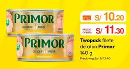 Metro Primor twopack filete de atún oferta