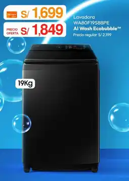 Metro Al wash ecobubble lavadora oferta