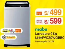 Metro Mabe lavadora oferta