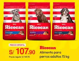 Metro Ricocan alimento para perros adultos oferta