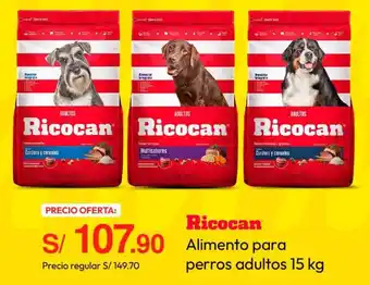 Metro Ricocan alimento para perros adultos oferta