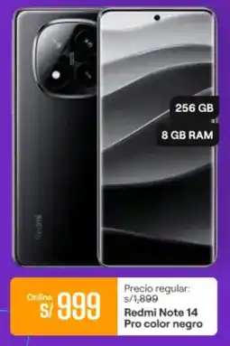 Promart Redmi note 14 oferta