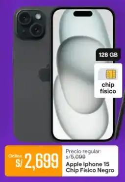 Promart Apple iphone 15 oferta