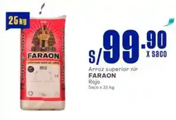 Makro Faraon arroz superior nir oferta