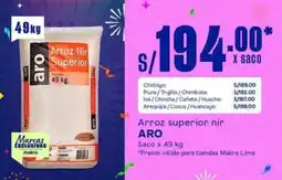 Makro Aro arroz superior nir oferta