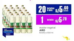 Makro Aro aceite vegetal oferta