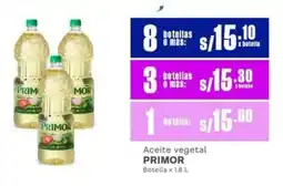 Makro Primor aceite vegetal oferta