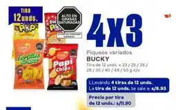 Makro Bucky piqueos variados oferta