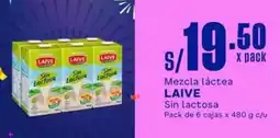 Makro Laive mezcla láctea oferta
