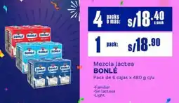 Makro Bonlé mezcla láctea oferta