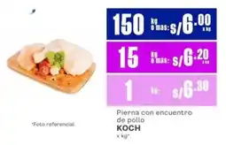 Makro Koch pierna con encuentro de pollo oferta