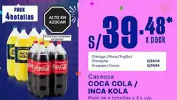 Makro Coca cola / inca kola gaseosa oferta
