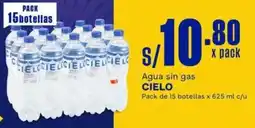 Makro Cielo agua sin gas oferta