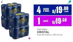 Makro Cristal cerveza oferta