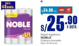 Makro Noble papel higiénico oferta