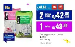 Makro Aro detergente en polvo oferta