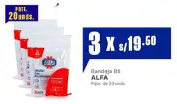 Makro Alfa bandeja B5 oferta