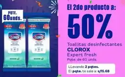 Makro Clorox toallitas desinfectantes expert fresh oferta