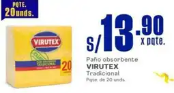 Makro Virutex paño obsorbente tradicional oferta