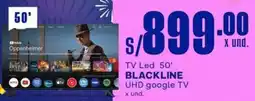 Makro Blackline tv led 50" oferta